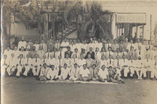 A convocation in th early fifties at TISS Andheri Campus.jpg