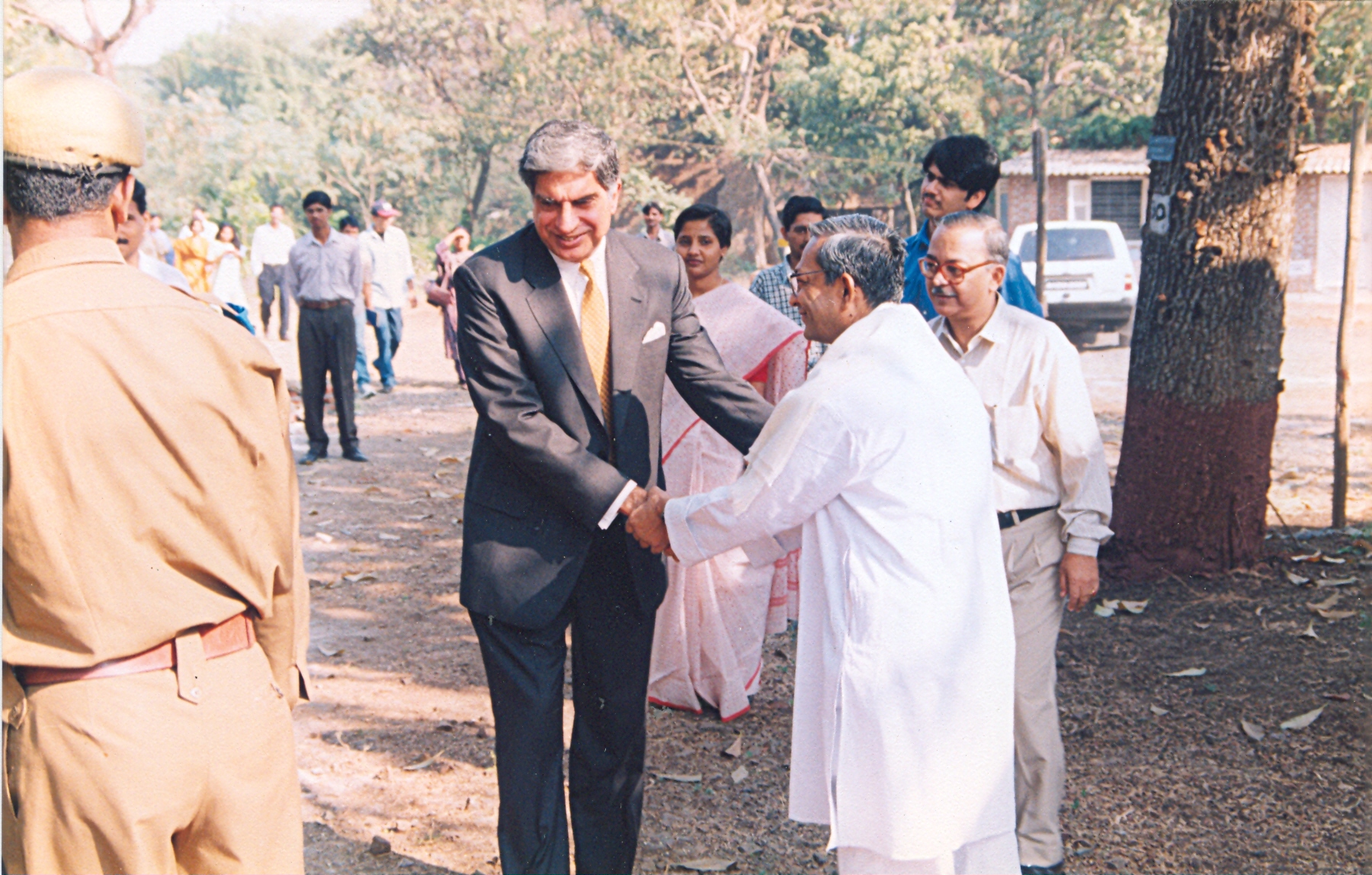 Ratan Tata's visit to the new campus.jpg